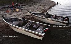Fisher 16 Pro Avenger SC, T 2001 Boat specs