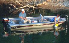 Fisher 1610  2001 Boat specs