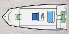 Alumacraft V-Bow 1860 AW Tunnel SPL 2004 Boat specs