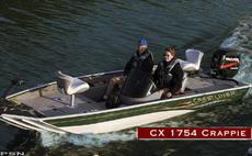 Crestliner CX 1754 Crappie 2004 Boat specs