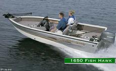 Crestliner Fish Hawk 1650 SC 2004 Boat specs