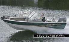 Crestliner Super Hawk 1600 O/B 2004 Boat specs
