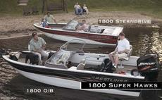 Crestliner Super Hawk 1800 O/B 2004 Boat specs