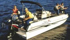 Sun Tracker Fishin Deck 21 2004 Boat specs