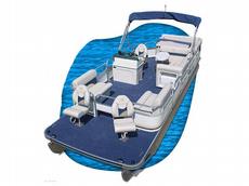 Palm Beach Pontoons 220-25 CastMaster Deluxe SE 2005 Boat specs