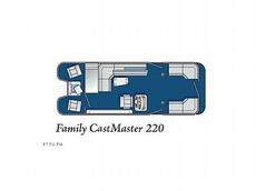 Palm Beach Pontoons 220 Family CastMaster Tri-Toon 2007 Boat specs