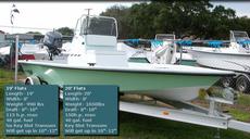 Haynie 19 ft. Flats 2008 Boat specs