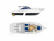Riviera Yachts 43 Offshore Express - Targa 2009 Boat specs