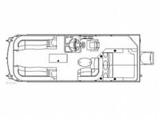 Crestliner Grand Cayman 2585 RFL TriToon 2010 Boat specs