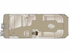 Crest 220SL - Stern Lounge Seating 2011 Boat specs
