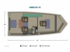 Crestliner Ambush 16 2011 Boat specs