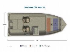 Crestliner Backwater 1652 SC 2011 Boat specs