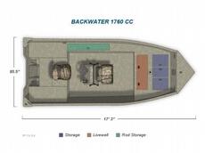 Crestliner Backwater 1760 CC 2011 Boat specs