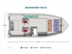 Crestliner Backwater 1760 SC 2011 Boat specs