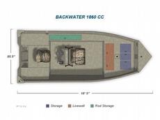 Crestliner Backwater 1860 CC 2011 Boat specs