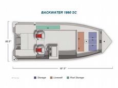 Crestliner Backwater 1860 SC 2011 Boat specs