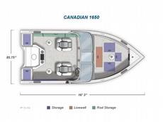 Crestliner Canadian 1650 2011 Boat specs
