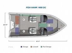 Crestliner Fish Hawk 1650 DC 2011 Boat specs
