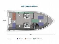 Crestliner Fish Hawk 1650 SC 2011 Boat specs