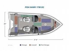 Crestliner Fish Hawk 1750 DC 2011 Boat specs