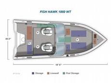 Crestliner Fish Hawk 1850 WT 2011 Boat specs