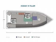 Crestliner Kodiak 16 Tiller 2011 Boat specs