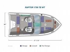 Crestliner Raptor 1750 TE WT 2011 Boat specs