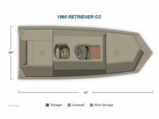 Crestliner Retriever 1860 CC 2011 Boat specs