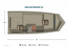 Crestliner Retriever 1860 SC 2011 Boat specs
