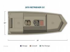 Crestliner Retriever 2070 CC 2011 Boat specs