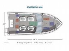 Crestliner Sportfish 1850 2011 Boat specs