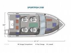 Crestliner Sportfish 2150 2011 Boat specs