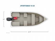 Crestliner Sportsman 14 SS/SC 2011 Boat specs