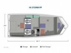 Crestliner Storm 16 PF 2011 Boat specs