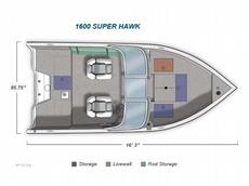 Crestliner Super Hawk 1600 2011 Boat specs