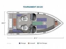 Crestliner Tournament 202 DC  2011 Boat specs