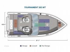 Crestliner Tournament 202 WT  2011 Boat specs
