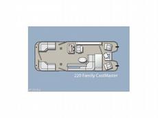 Palm Beach Pontoons 220 Family CastMaster Tri-Toon 2011 Boat specs