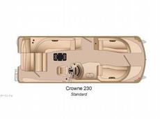 Harris Flotebote Crowne 230 2012 Boat specs