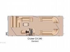Harris Flotebote Cruiser CX 240 2012 Boat specs