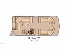 Harris Flotebote Sunliner 200 2012 Boat specs