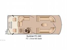 Harris Flotebote Sunliner FC 240 2012 Boat specs