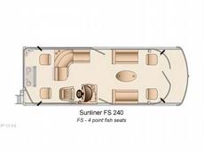 Harris Flotebote Sunliner FS 240 2012 Boat specs