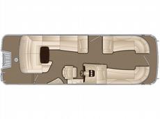 Bennington 2550 RCL 2013 Boat specs