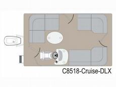 Montego Bay Pontoons C8518 Cruise DLX 2013 Boat specs