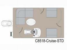 Montego Bay Pontoons C8518 Cruise 2013 Boat specs
