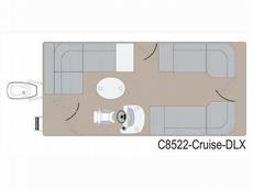 Montego Bay Pontoons C8522 Cruise DLX 2013 Boat specs