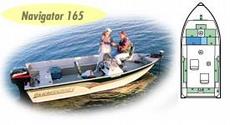 Alumacraft Navigator 165  2000 Boat specs