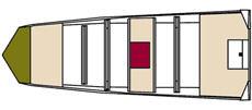 Fisher 1648 MV LW 2001 Boat specs