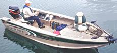 Alumacraft Tournament Pro 170 Tiller 2002 Boat specs
